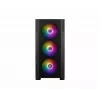 Caixa para PC MSI MAG FORGE M100A Micro Tower Preta com vidro temperado, 3 ventoinhas frontais de 120 mm, RGB, microATX/Mini-ITX