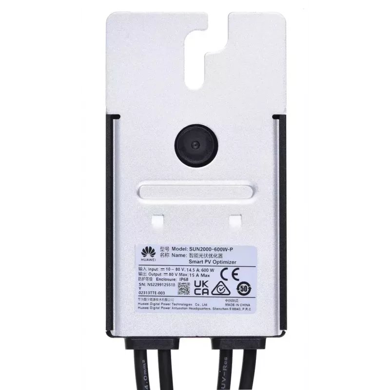 Otimizador Smart PV HUAWEI SUN2000-600W-P, 600 W de potência de saída, otimizador de potência do módulo