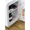 Mini-frigorífico independente Adler AD 8085, 4 L, abertura à direita, porta com espelho, 220–240 V/12 V