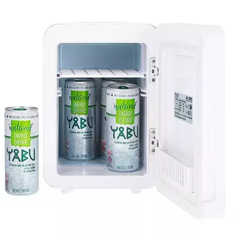 Mini-frigorífico independente Adler AD 8085, 4 L, abertura à direita, porta com espelho, 220–240 V/12 V