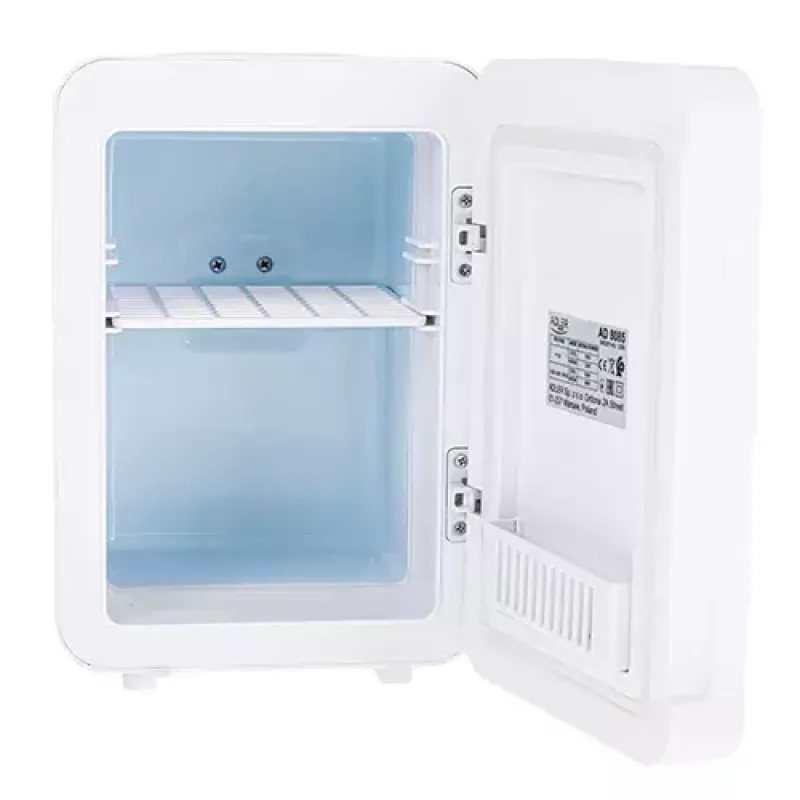 Mini-frigorífico independente Adler AD 8085, 4 L, abertura à direita, porta com espelho, 220–240 V/12 V