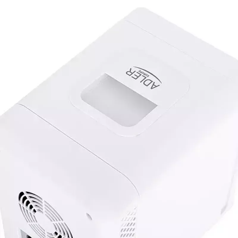 Mini-frigorífico independente Adler AD 8085, 4 L, abertura à direita, porta com espelho, 220–240 V/12 V