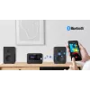 Micro sistema de áudio doméstico Sharp TOKYO DAB+ HI-FI 40 W Preto