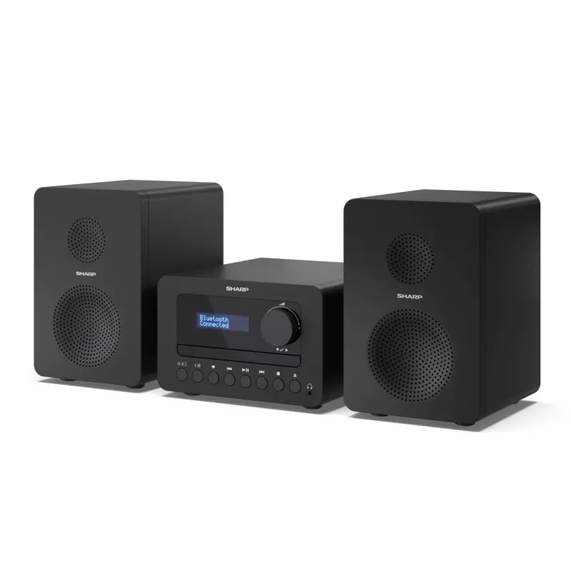 Micro sistema de áudio doméstico Sharp TOKYO DAB+ HI-FI 40 W Preto
