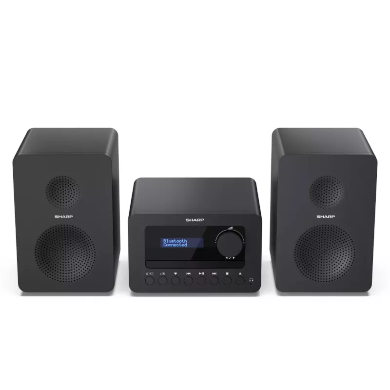 Micro sistema de áudio doméstico Sharp TOKYO DAB+ HI-FI 40 W Preto