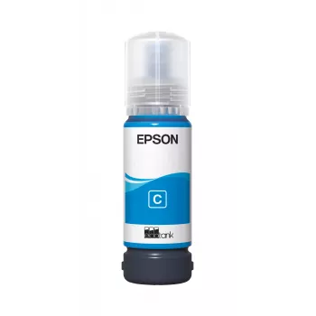 Frasco de tinta Epson 108 EcoTank ciano – tinta de substituição original para impressoras EcoTank, ciano