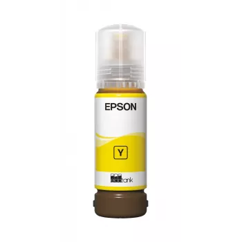 Frasco de tinta Epson 108 EcoTank amarelo — tinta amarela original para…