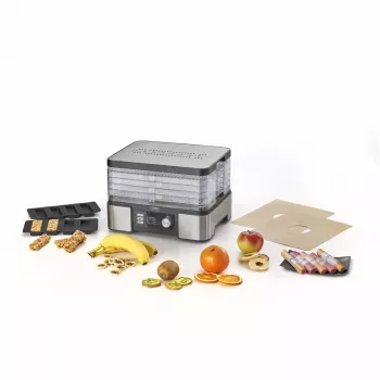 Desidratador de alimentos Caso DH 450 — 5 tabuleiros, potência 370–450 W