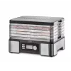 Desidratador de alimentos Caso DH 450 — 5 tabuleiros, potência 370–450 W