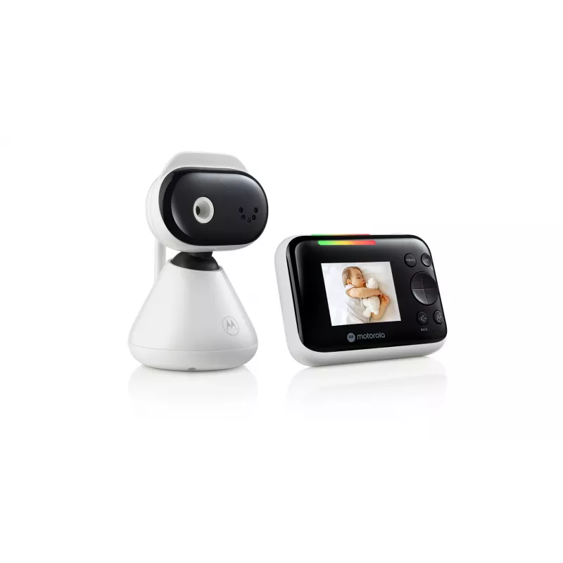 Intercomunicador de vídeo para bebé Motorola PIP1200 300 m FHSS preto, branco