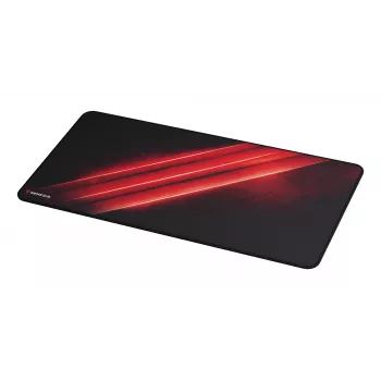Tapete de rato gaming GENESIS Carbon 500 Maxi Flash G2 preto, vermelho