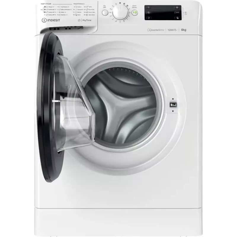 Máquina de lavar roupa Indesit MTWSE 61294 WK EE carga frontal 6 kg 1151 rpm branco