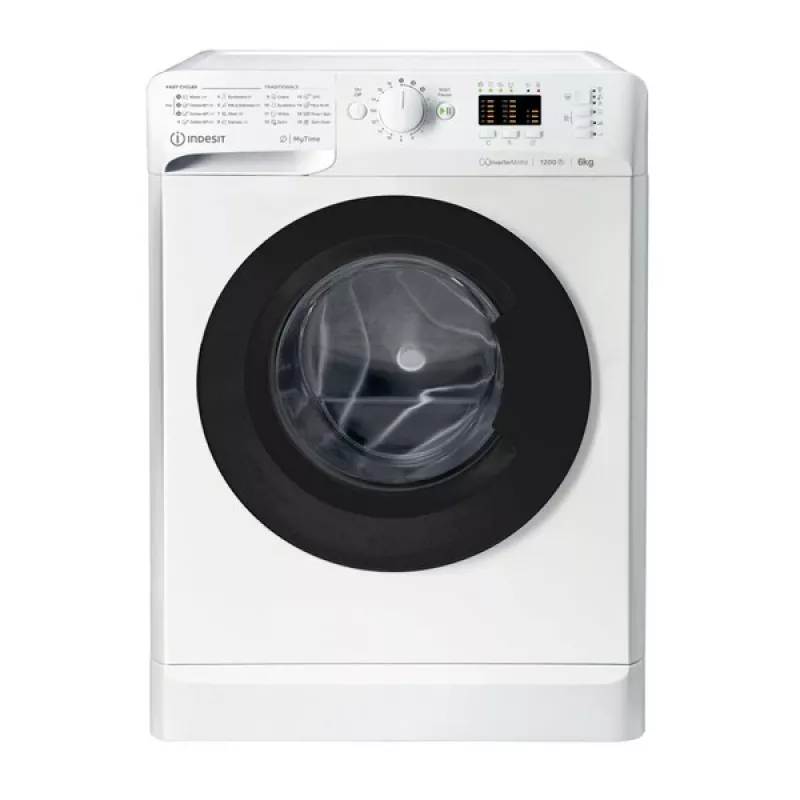 Máquina de lavar roupa Indesit MTWSA 61294 WK EE de carga frontal 6 kg 1151 rpm Branco