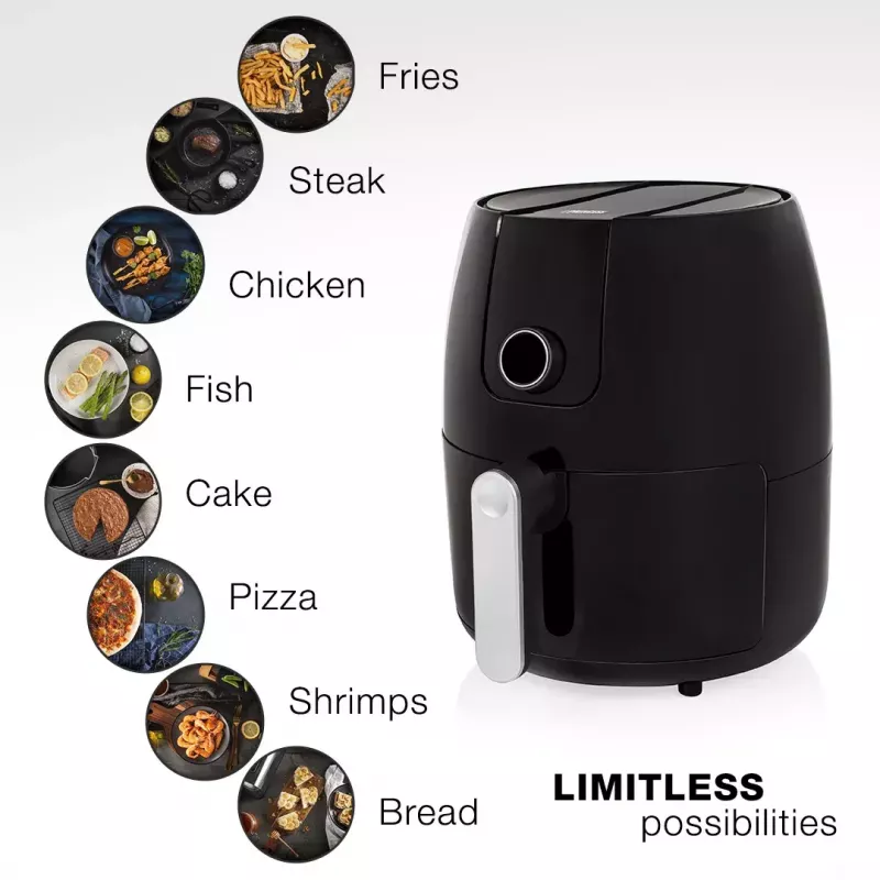 Fritadeira de ar quente Princess 01.182025.01.001 Digital Aerofryer XXL