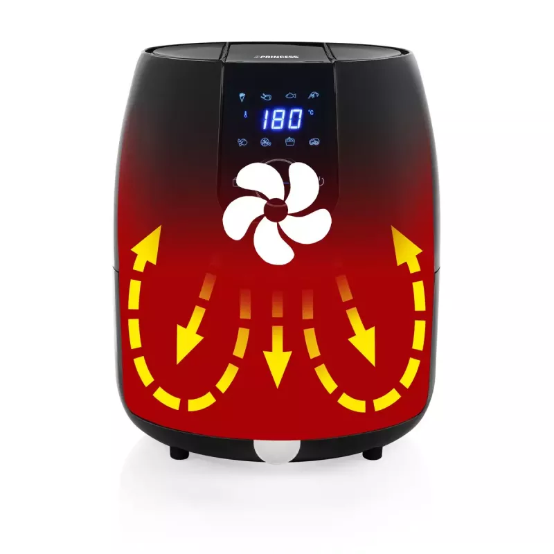 Fritadeira de ar quente Princess 01.182025.01.001 Digital Aerofryer XXL