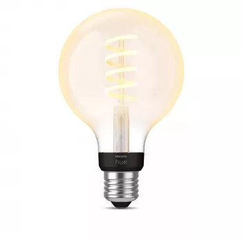 Lâmpada inteligente Philips G93 Globe E27 — LED 7 W, Bluetooth e Zigbee, 95×150 mm