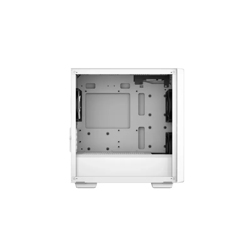 Caixa para PC DeepCool CC360 WH ARGB Mini Tower Branco — Micro-ATX/Mini-ITX, vidro temperado, 2x 3,5 polegadas + 3x 2,5 polegadas, 2x ventoinhas frontais de 120 mm