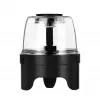 Adler AD 4449B conjunto de moinhos elétricos de sal e pimenta, 3 moinhos, mós de cerâmica, carregamento USB-C, bateria de lítio, 7 W, 150 ml, preto mate