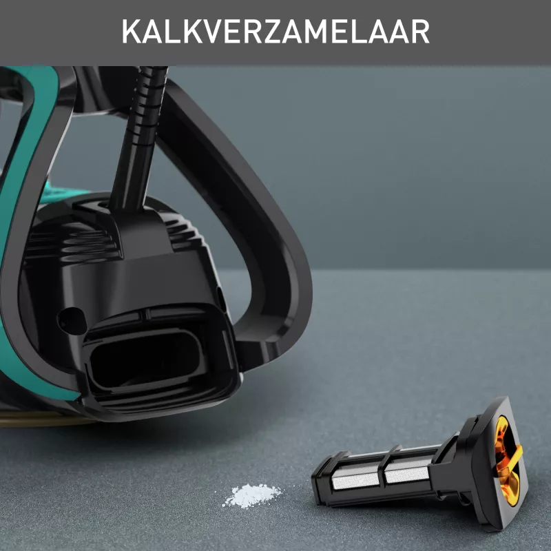 Ferro de engomar a vapor Tefal Puregliss FV8066 sola Durilium AirGlide Autoclean 3000 W Preto, Azul
