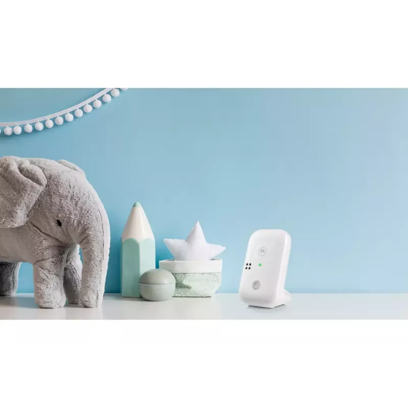 Intercomunicador para bebé Motorola PIP10 com rádio DECT, microfone de alta sensibilidade, unidade dos pais móvel