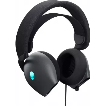 Headset Alienware AW520H com fios para gaming com arco de cabeça cinzento