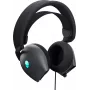 Headset Alienware AW520H com fios para gaming com arco de cabeça cinzento