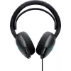 Headset Alienware AW520H com fios para gaming com arco de cabeça cinzento