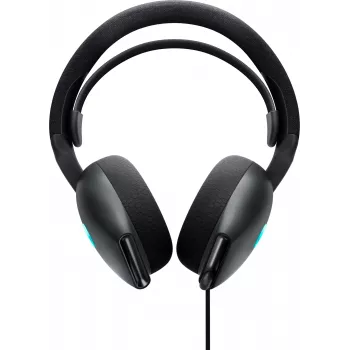 Headset Alienware AW520H com fios para gaming com arco de cabeça cinzento