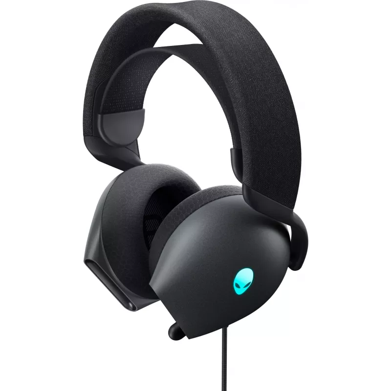 Headset Alienware AW520H com fios para gaming com arco de cabeça cinzento