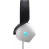 Headset Alienware AW520H com fios para gaming com arco de cabeça branco