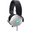 Headset Alienware AW520H com fios para gaming com arco de cabeça branco