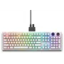 Teclado Alienware Tri-Mode AW920K para gaming USB + RF Wireless + Bluetooth branco