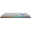 Teclado Alienware Tri-Mode AW920K para gaming USB + RF Wireless + Bluetooth branco