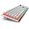 Teclado Alienware Tri-Mode AW920K para gaming USB + RF Wireless + Bluetooth branco