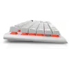 Teclado Alienware Tri-Mode AW920K para gaming USB + RF Wireless + Bluetooth branco