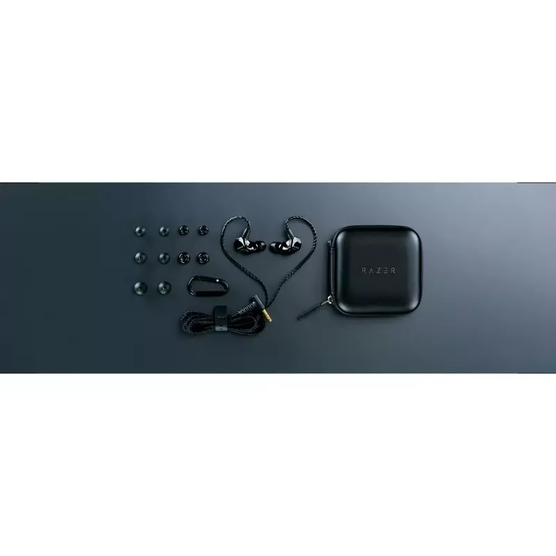 Auscultadores intra-auriculares com fios Razer Moray, preto