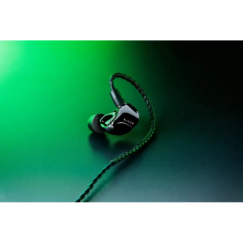 Auscultadores intra-auriculares com fios Razer Moray, preto