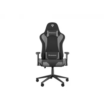 Cadeira de gaming para PC GENESIS NITRO 440 G2 assento acolchoado preto cinzento máx. 120 kg
