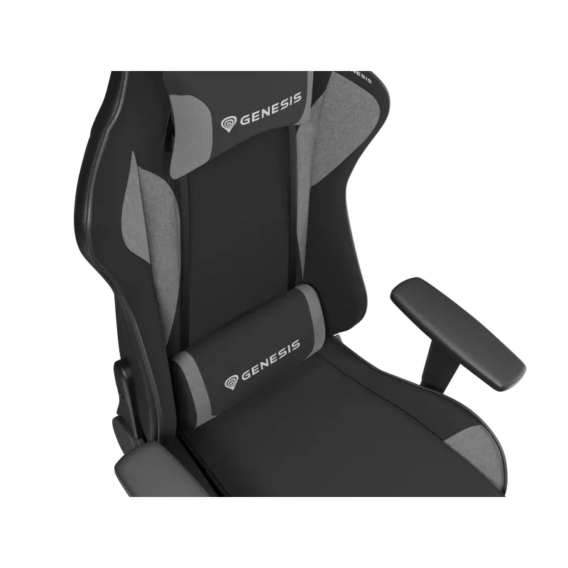 Cadeira de gaming para PC GENESIS NITRO 440 G2 assento acolchoado preto cinzento máx. 120 kg