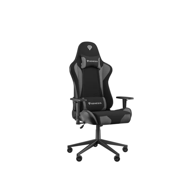 Cadeira de gaming para PC GENESIS NITRO 440 G2 assento acolchoado preto cinzento máx. 120 kg