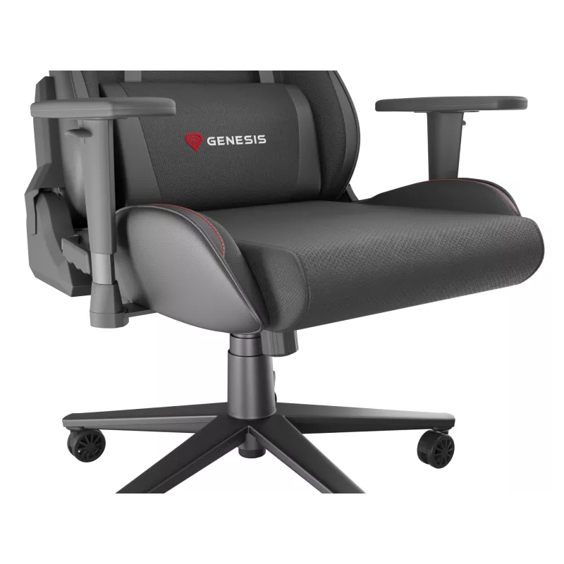 Cadeira de gaming universal GENESIS Nitro 550 G2 assento acolchoado preto