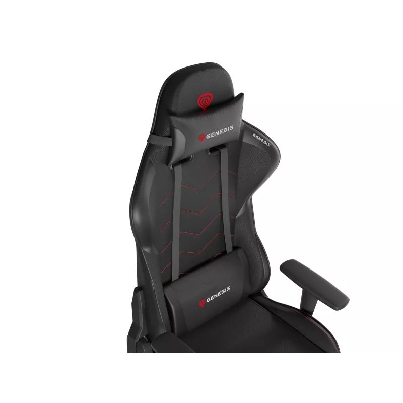Cadeira de gaming universal GENESIS Nitro 550 G2 assento acolchoado preto
