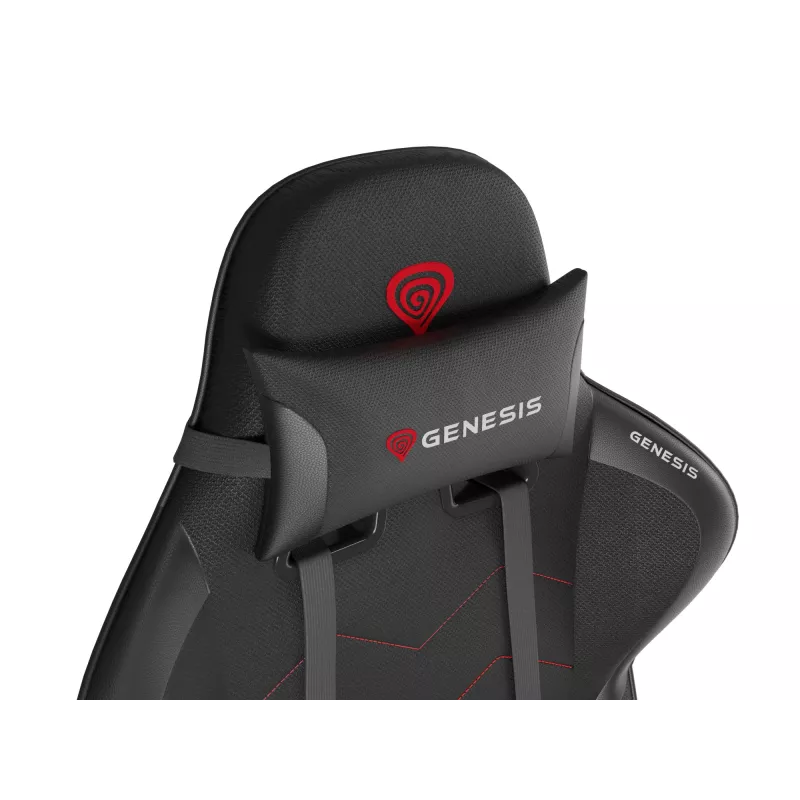Cadeira de gaming universal GENESIS Nitro 550 G2 assento acolchoado preto