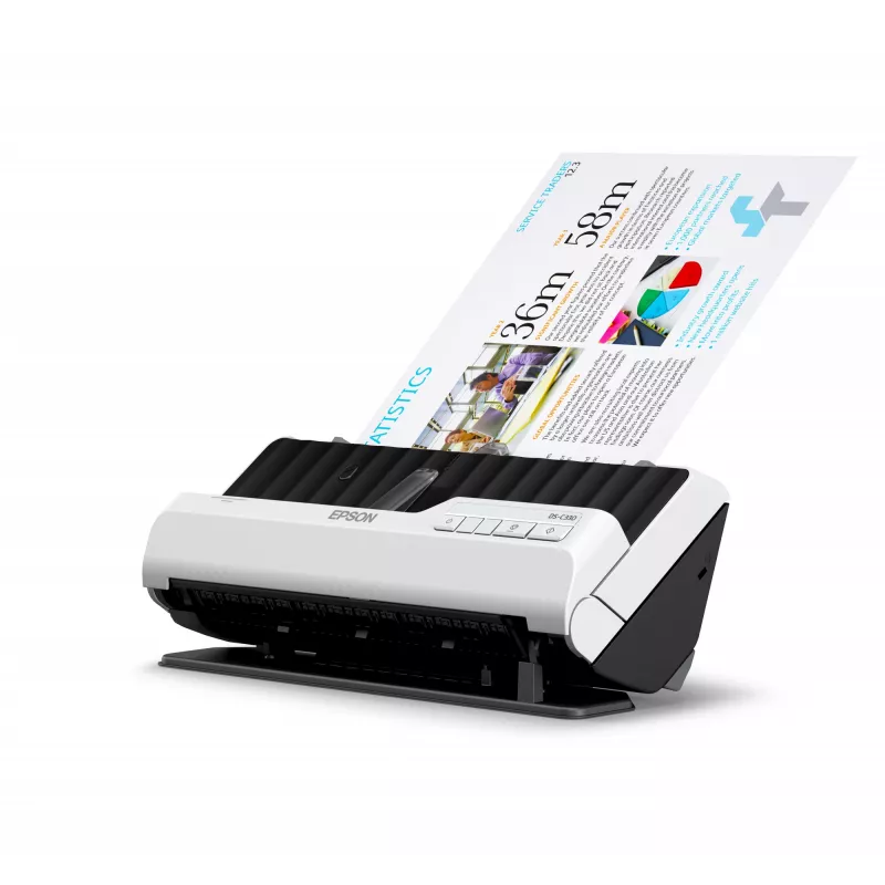 Epson DS-C330 ADF + Digitalizador de alimentação 600 x 600 DPI A4 preto, branco