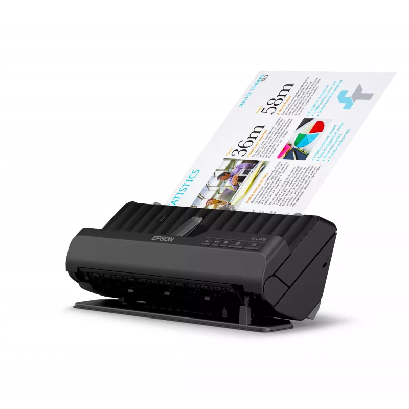 Epson ES-C320W ADF + Digitalizador de alimentação 600 x 600 DPI A4 preto