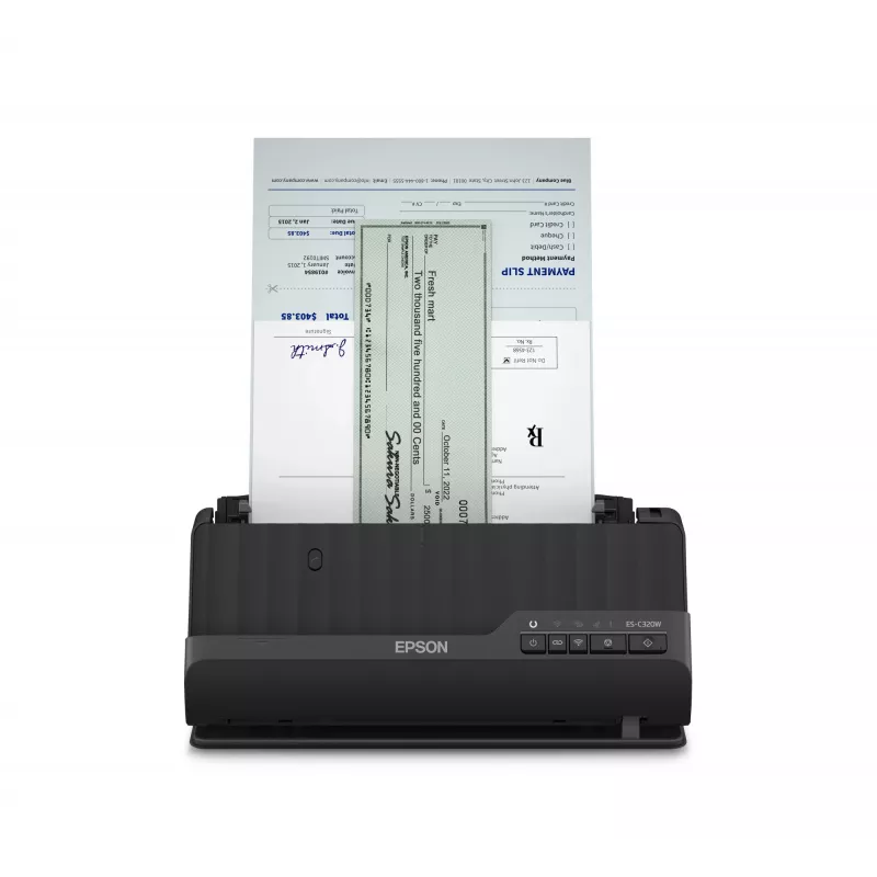 Epson ES-C320W ADF + Digitalizador de alimentação 600 x 600 DPI A4 preto