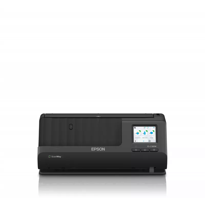 Epson ES-C380W ADF + Digitalizador de alimentação 600 x 600 DPI A4 preto