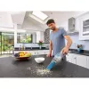 Black & Decker NVC215WA-QW DustBuster aspirador de mão sem fios, capacidade de pó 0,3 l, 1500 mAh de iões de lítio, filtro lavável, azul/cinzento