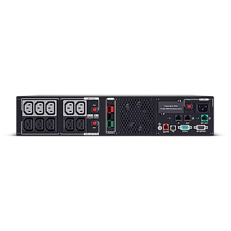 CyberPower PR1500ERTXL2U Professional Rack/Tower XL UPS Line-Interactive, 1500 VA / 1500 W, 2U, onda sinusoidal pura, 10 tomadas IEC C13
