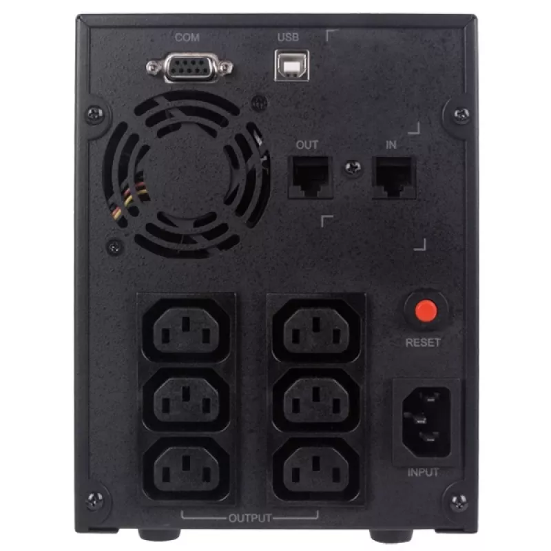 CyberPower Value2200EILCD UPS line-interactive, 2200 VA (2,2 kVA), 1320 W, 6x IEC C13, AVR, LCD, USB, torre, 230 V